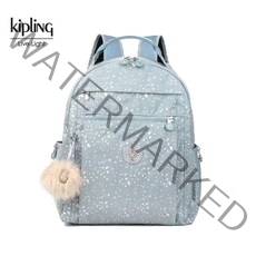 키플링 백팩 가벼운 기저귀가방 시티팩 레트로 플로랄 직장인 여성 미디움 1-87575