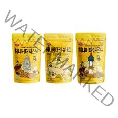 허니버터 견과3종아몬드+믹스넛+캐슈너트