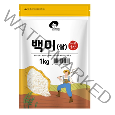 엉클탁 2021년 햅쌀 백미, 1kg, 3개