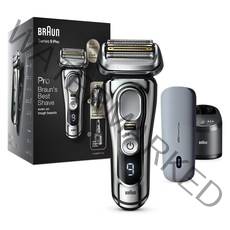 BRAUN 시리즈 9 PRO 전기면도기 + 파워케이스, 브라운 시리즈9 PRO-9476CC / 5793, 크롬