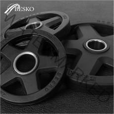 코헬스코 베스코 검정 중량 바벨원판, 15kg