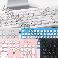 소리안나는 저소음 조용한 사무용 조약돌 인체공학 컴퓨터 타자 무소음 자판기 멤브레인키보드, 블랙