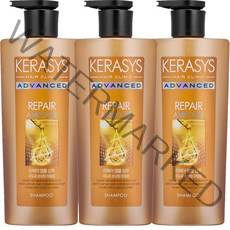 케라시스 어드밴스드 앰플샴푸 리페어, 750ml, 3개입