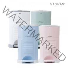 매직캔기저귀통20리터-M250NS 기본리필장착 화이트/블루/핑크/민트, M250NSP (핑크)