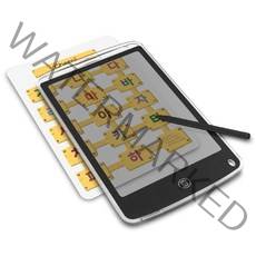 케미 21cm 투명 LCD 전자노트패드 HIBN-T85A, 혼합색상