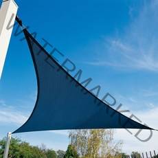 워터판타지월드 썬세이드 삼각 그늘막 천막 3m x 3m x 3m, 다크블루, 1개