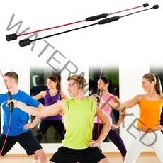 스타무역 플렉스바 플렉시바 Flexibar 재활운동 코어트레이닝 진동운동, 레드(분리불가)