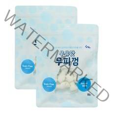 씨엔앨라이프 강아지 우피껌 건조간식 18p 230g, 2개, 우유맛