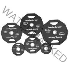 바디포스 TPU 우레탄 10각 중량원판 (2홀) 1.25~20kg, D. 10kg 1개