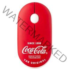 로이체 코카콜라 멀티페어링 트라이모드 무소음 블루투스 무선 마우스, 레드, COKE-TMS-A-RD