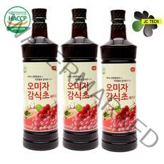 프리미엄 오미자 감식초 청정지역 에서 자란 오미자 !! { 970 ml 3병 (2 910 ml) } 당일발송!! 3병