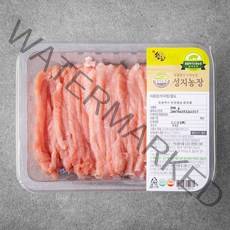 돈마루 성지농장 동물복지 한돈 등심 잡채용 (냉장), 500g, 1개