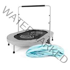 HC 아이워너 2인용(타원)트램폴린 어린이 방방 점핑, 민트커버