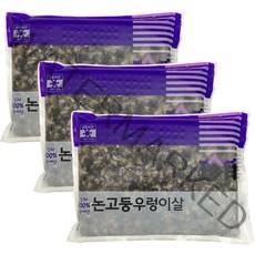 논고둥 논고동 자숙 우렁이살 600g, 3팩