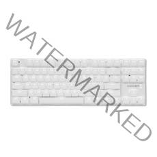 앱코 축교환 무빙 LED 텐키리스 기계식 키보드 청축, K640T SLIM, 화이트