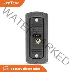 스마트 홈 현관 비디오 도어 초인종 인터폰 jeatone 7 3939 모니터 용 hd, p84201es-cr