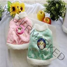 강아지 배자 대형견 설날 한복 청실홍실 배자한복 XS-2XL, 핑크색, S(소)