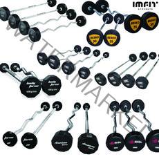 고정식 바벨 고정바벨 중량원판 직선바 컬바 10kg 15kg 20kg 25kg 30kg, 01 슈미트 고정바벨, 직선바 10kg