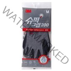 3M)슈퍼그립200 장갑 (중)-박스 (100개입), 상세페이지 참조