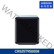 삼성전자 [멀티]비스포크 큐브 냉장고(블루) CRS25T950008, 없음