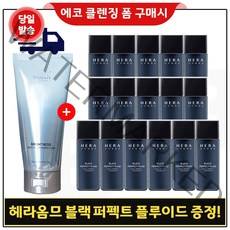 에코브런치 브라이트 클렌징 폼 구매 / 헤라옴므 블랙 퍼펙트 플루이드 20ml x16개 (총 320ml), 1개