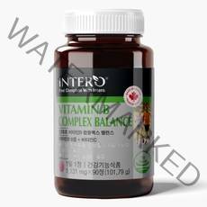 [인테로] 비타민B 컴플렉스 영양제 활성비타민 고함량 수용성 3개월분, 상세 설명 참조, 상세 설명 참조