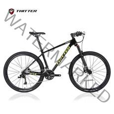 트위터자전거 LEOPARD RS 30단 카본 에어샥 카본MTB 산악자전거, 17" 27.5, 100%완조립, 블랙레드