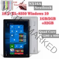 QR코드확인단말기 10.1 인치 windows 10 태블릿 pc nx16a 124gb, 32GB tf 카드 추가, 협력사, 2g 램 32g 롬