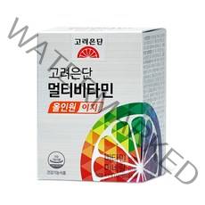 고려은단 멀티비타민 올인원 이지 120정, 120정 X 1개 (2개월분)