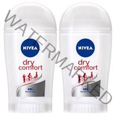 니베아 드라이 콤포트 스틱타입 데오드란트, 2개, 40ml