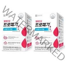 종근당건강 프로메가 오메가3 파워 60캡슐, 60정, 4개