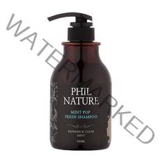 두피가 시원한 멘톨 쿨링샴푸 / 필네이처 프레쉬 샴푸 500ml