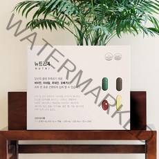 보스코 뉴트리4 종합 영양제 한팩 비타민 미네랄 루테인 오메가3 남성 여성 선물, 1박스(30일분)