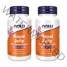 나우푸드 로열 젤리 1500mg 베지 캡슐, 60개입, 2개