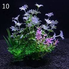 어항꾸미기 수초 수경식물 수조관 장식품 바닥재12 종류 인공 수족관 장식 물 잡초 장식 수생 수조 잔디 장식 액세서리 14 cm, 10, 8x14cm