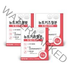 뉴트키즈철분 90포(30포*3개) 어린이철분제 영양제 아기 키즈 유아, 30포, 3개