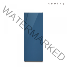 쿠잉 프리즘 글라스 냉동고 BSF-175N 네이비 170L 소형