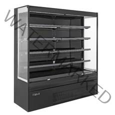 냉동쇼케이스 야채 음료 물 장비에 대한 상업용 냉장고 차가운 냉장고 1세트, 검은색, 997mm 길이