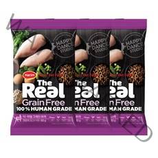 하림펫푸드 더리얼 그레인프리 크런치 키튼 고양이 사료, 닭, 50g, 9개