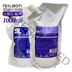 밀본 프라미아 스캘프 솝 팩 리필 1000ml 헤어클리닉 두피케어