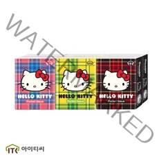 헬로키티 포켓티슈 미니티슈 10매 6입, 1팩