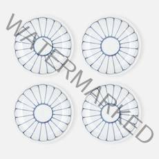 니코트 데이지 원형접시 4p, 혼합 색상