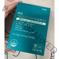 뉴트리코어 NCS 식물성 알티지(RTG) 오메가3 1개