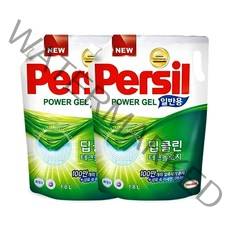 퍼실 딥클린 라벤더젤 드럼용 액상세제 리필, 1.5L, 2개