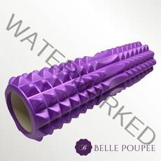 벨르포피 EVA 돌기형 리밸런스 폼롤러 45cm, 라벤다 퍼플