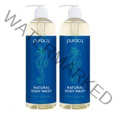 Puracy 내츄럴 바디워시 시트러스 씨솔트 473ml 2팩