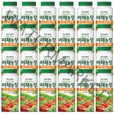 파스퇴르 유기농 야채농장 과일야채190ml(24팩), (냉장)야채농장 과일야채190ml(24팩), 190ml