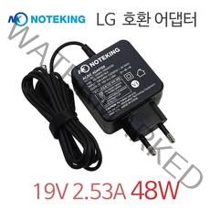 LG 모니터 울트라기어 27GP750 호환 19V 2.53A 48W (6.5x4.4mm) 전원 어댑터, AD-NK4819L6