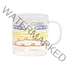 로마네 도낫도낫 글라스컵 350ml, 슬로우, 1개