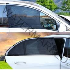 싼타페DM모기장 차박커튼 안심포장, 트렁크 소형차 화이트 1개